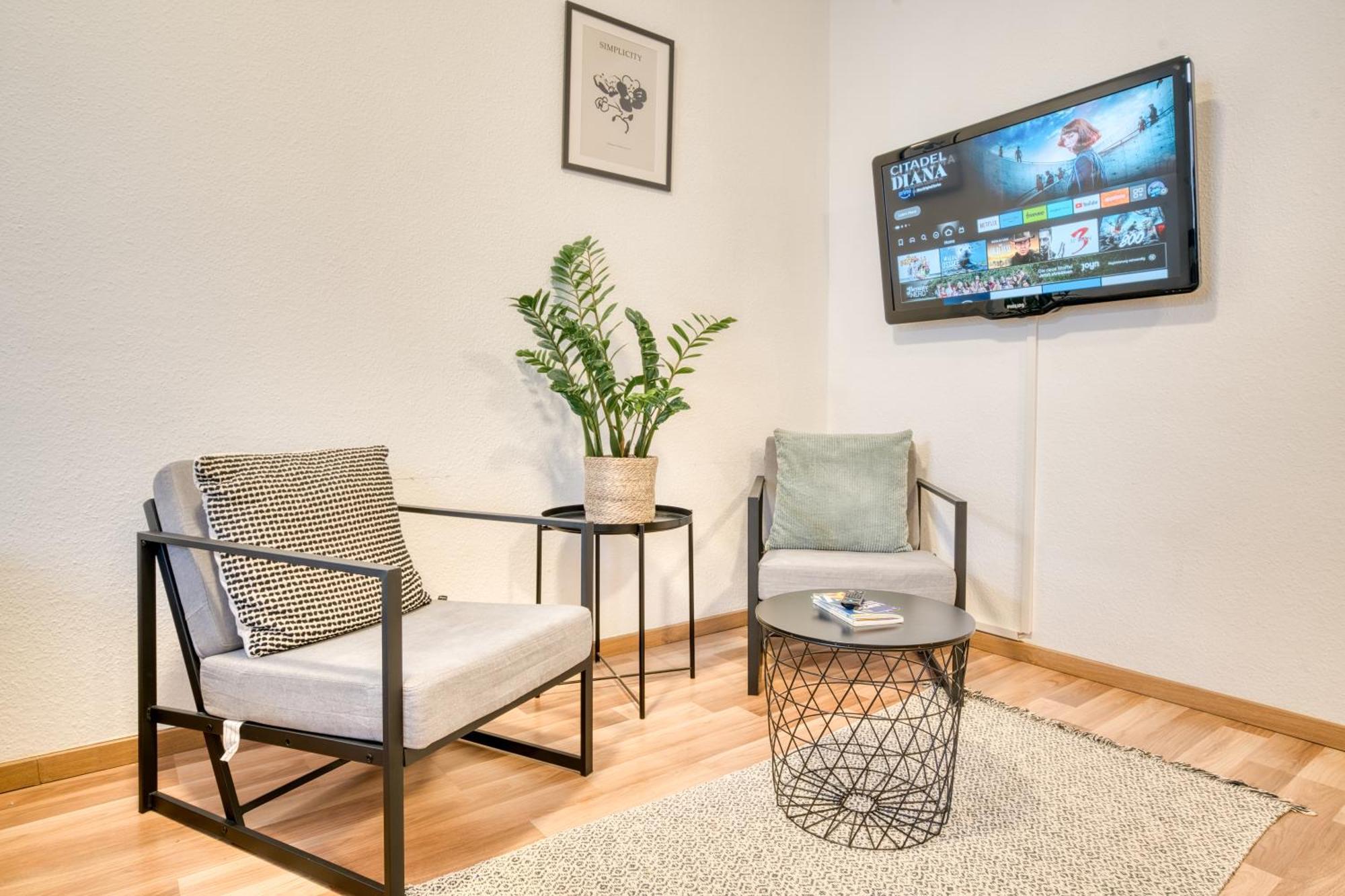 Apartment Homy I Gemuetliches Gohlis Netflix Und W-lan *